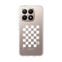 Slim Protection Case［ Racing Checkered Flag White ］