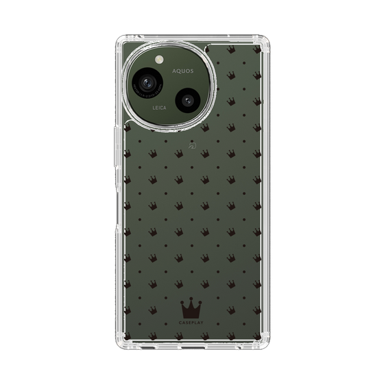 Slim Protection Case［ Small Stripe - Red × Black ］