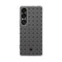 Slim Protection Case［ Small Stripe - Red × Black ］