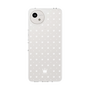 Slim Protection Case［ CASEPLAY Crown Dots White ］