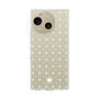 Slim Protection Case［ CASEPLAY Crown Dots White ］