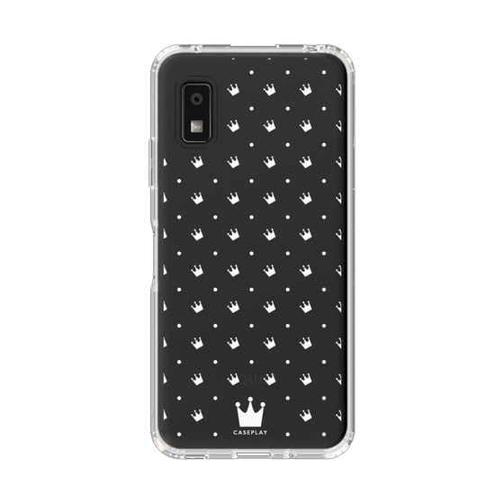 Slim Protection Case［ CASEPLAY Crown Dots White ］