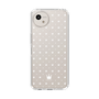 Slim Protection Case［ CASEPLAY Crown Dots White ］