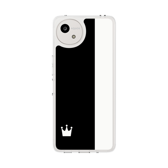 Slim Protection Case［ CASEPLAY Bi-Colors Black & White ］