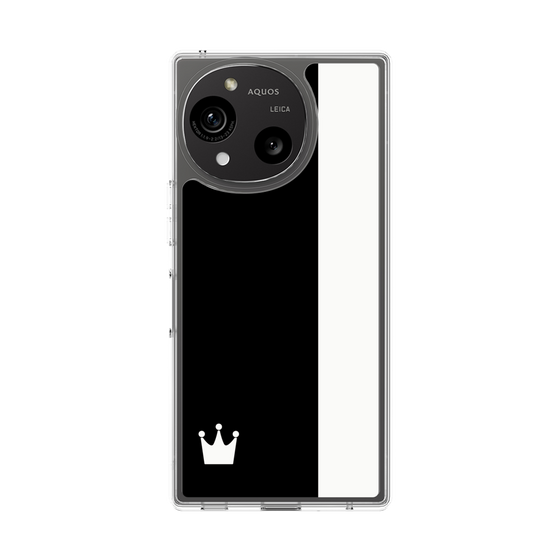 Slim Protection Case［ CASEPLAY Bi-Colors Black & White ］