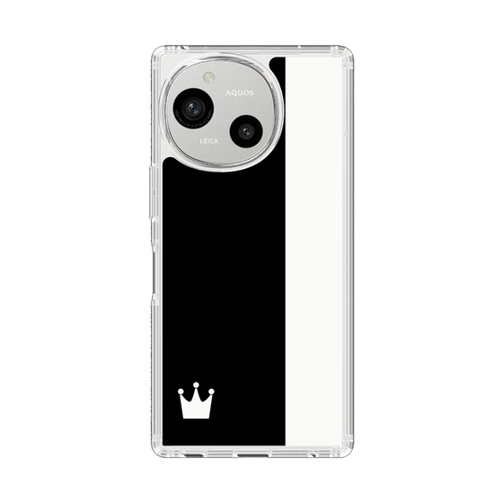 Slim Protection Case［ CASEPLAY Bi-Colors Black & White ］