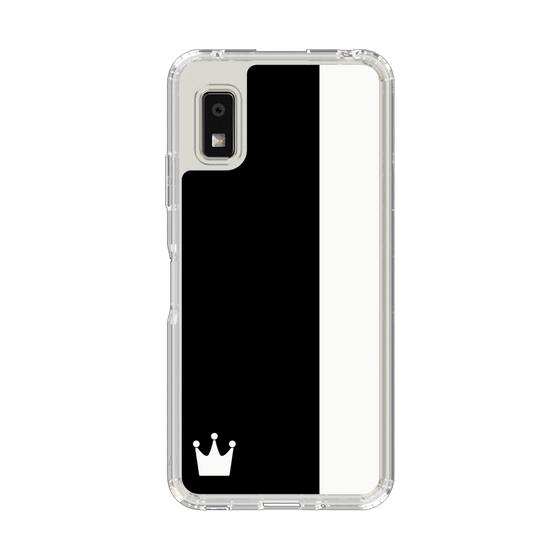 Slim Protection Case［ CASEPLAY Bi-Colors Black & White ］