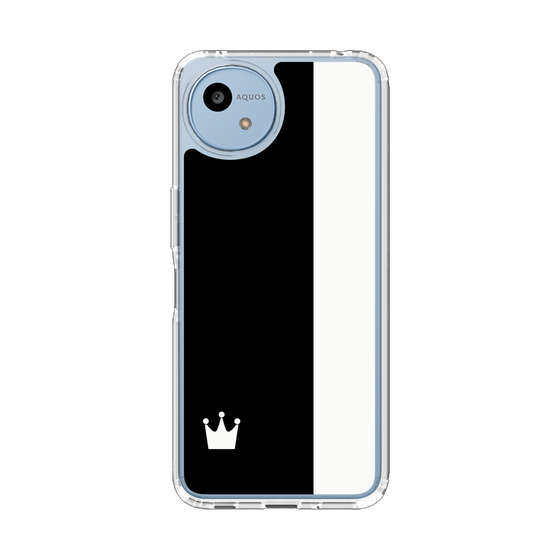 Slim Protection Case［ CASEPLAY Bi-Colors Black & White ］