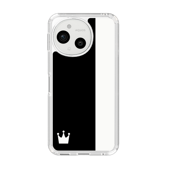 Slim Protection Case［ CASEPLAY Bi-Colors Black & White ］