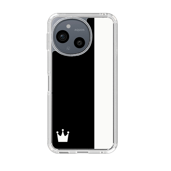 Slim Protection Case［ CASEPLAY Bi-Colors Black & White ］