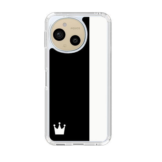 Slim Protection Case［ CASEPLAY Bi-Colors Black & White ］
