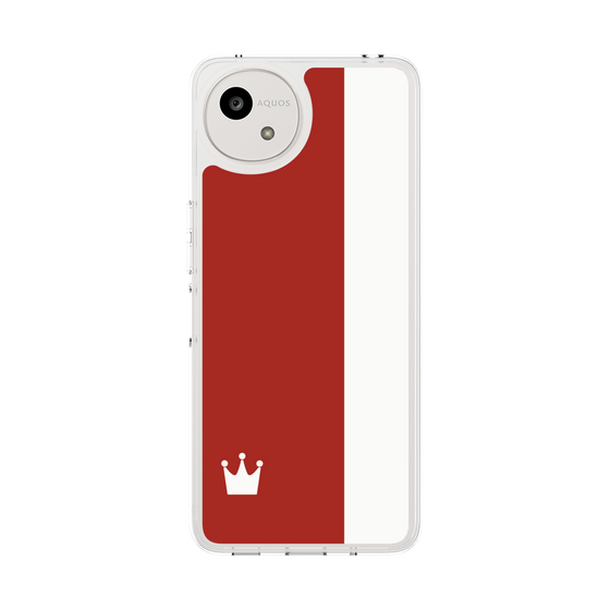 Slim Protection Case［ CASEPLAY Bi-Colors Red & White ］