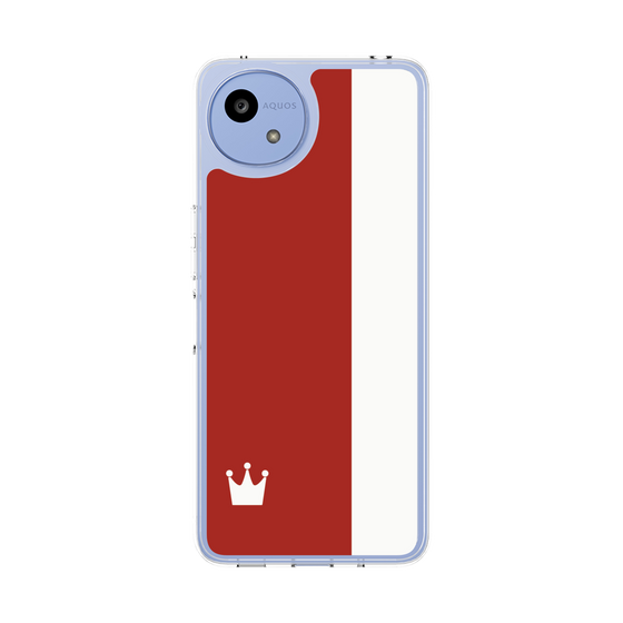 Slim Protection Case［ CASEPLAY Bi-Colors Red & White ］