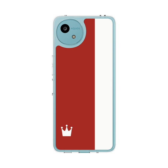 Slim Protection Case［ CASEPLAY Bi-Colors Red & White ］