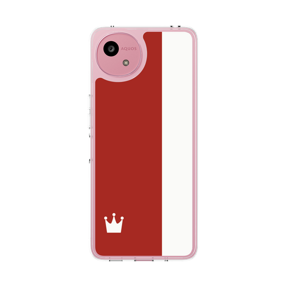 Slim Protection Case［ CASEPLAY Bi-Colors Red & White ］