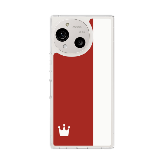 Slim Protection Case［ CASEPLAY Bi-Colors Red & White ］