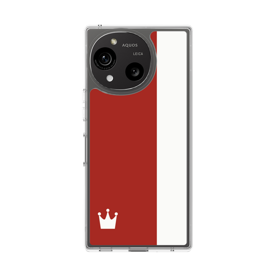 Slim Protection Case［ CASEPLAY Bi-Colors Red & White ］