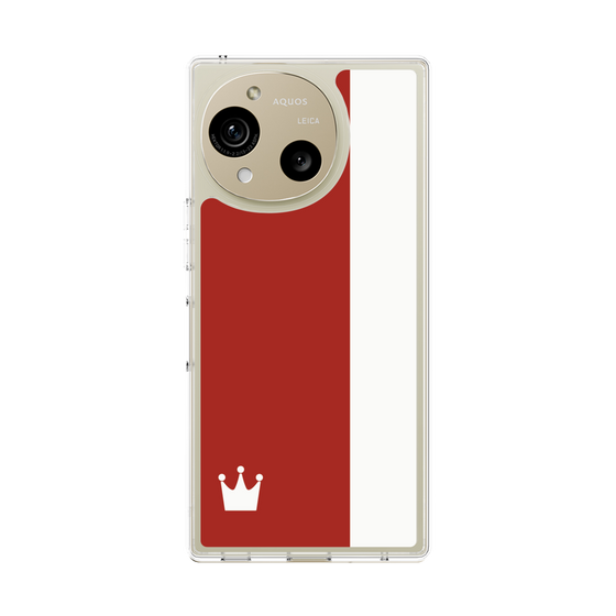 Slim Protection Case［ CASEPLAY Bi-Colors Red & White ］