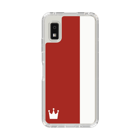 Slim Protection Case［ CASEPLAY Bi-Colors Red & White ］