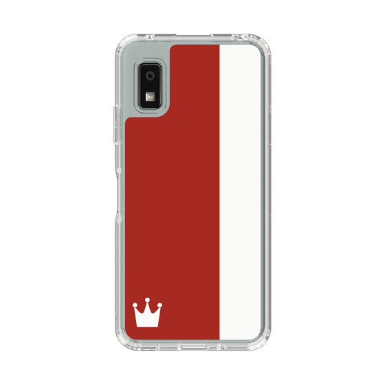 Slim Protection Case［ CASEPLAY Bi-Colors Red & White ］
