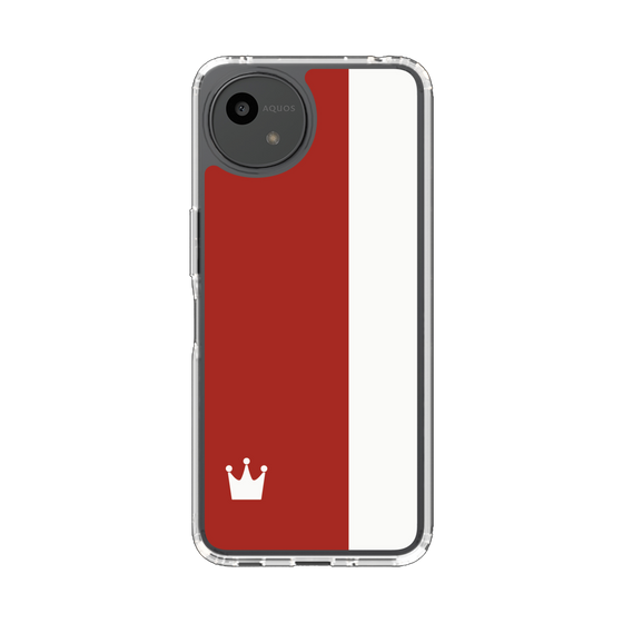Slim Protection Case［ CASEPLAY Bi-Colors Red & White ］