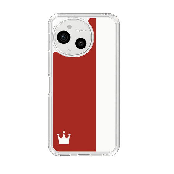 Slim Protection Case［ CASEPLAY Bi-Colors Red & White ］