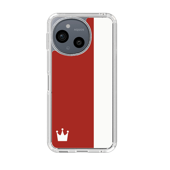 Slim Protection Case［ CASEPLAY Bi-Colors Red & White ］