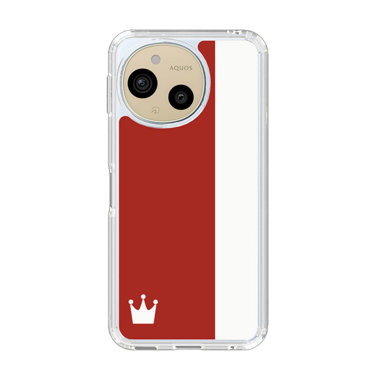 Slim Protection Case［ CASEPLAY Bi-Colors Red & White ］