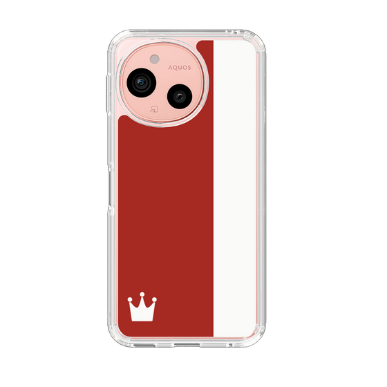 Slim Protection Case［ CASEPLAY Bi-Colors Red & White ］