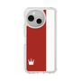 Slim Protection Case［ CASEPLAY Bi-Colors Red & White ］