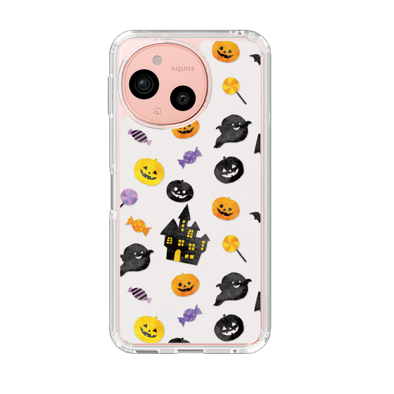 Slim Protection Case［ Halloween Party - White ］