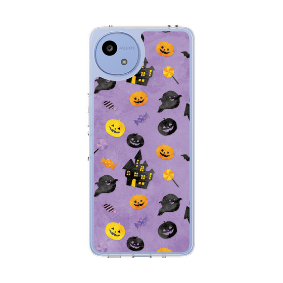 Slim Protection Case［ Halloween Party - Purple ］