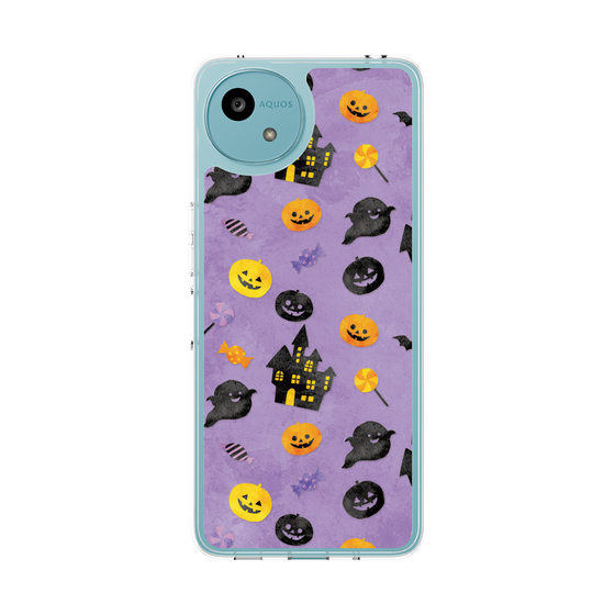 Slim Protection Case［ Halloween Party - Purple ］
