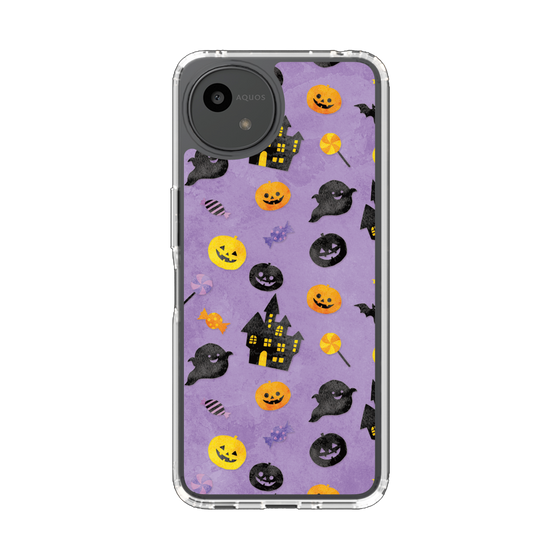 Slim Protection Case［ Halloween Party - Purple ］