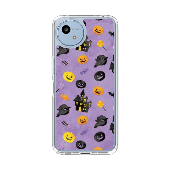 Slim Protection Case［ Halloween Party - Purple ］