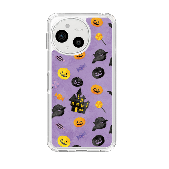 Slim Protection Case［ Halloween Party - Purple ］