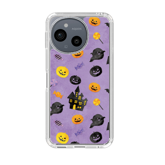 Slim Protection Case［ Halloween Party - Purple ］