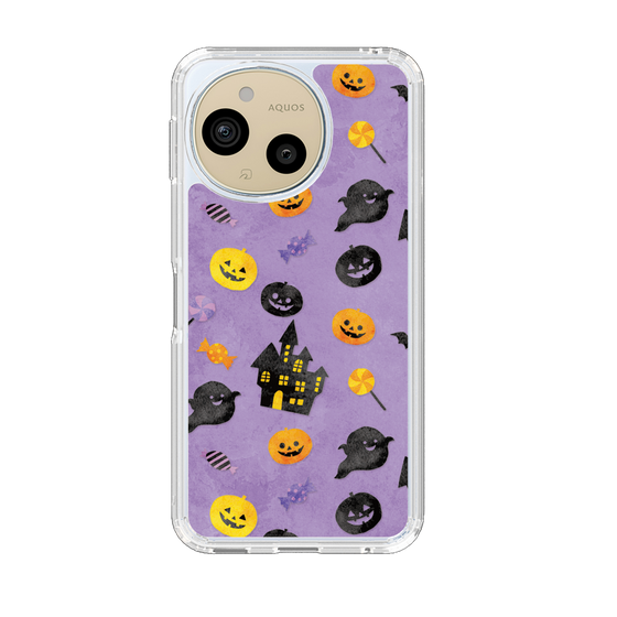 Slim Protection Case［ Halloween Party - Purple ］
