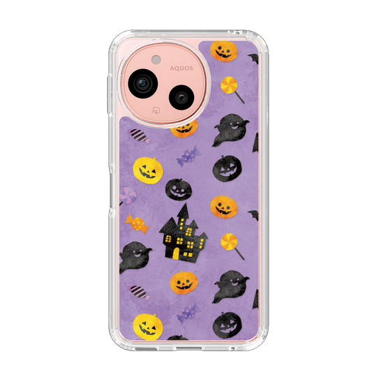 Slim Protection Case［ Halloween Party - Purple ］