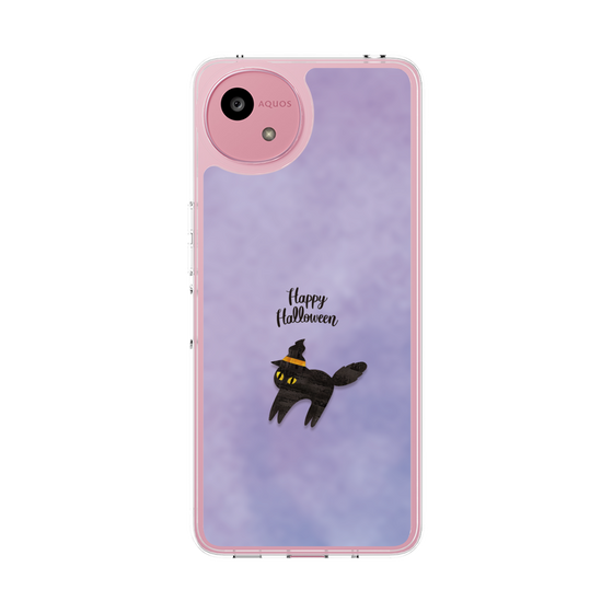 Slim Protection Case［ Happy Halloween - Black cat ］