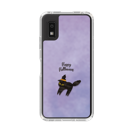 Slim Protection Case［ Happy Halloween - Black cat ］