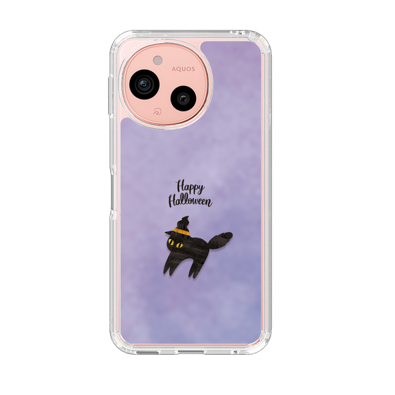 Slim Protection Case［ Happy Halloween - Black cat ］