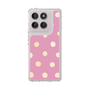Slim Protection Case［ Watercolor Dots Retro Color - Pink ］