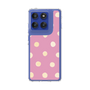 Slim Protection Case［ Watercolor Dots Retro Color - Pink ］