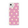 Slim Protection Case［ Watercolor Dots Retro Color - Pink ］