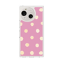 Slim Protection Case［ Watercolor Dots Retro Color - Pink ］