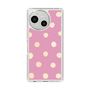 Slim Protection Case［ Watercolor Dots Retro Color - Pink ］