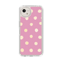 Slim Protection Case［ Watercolor Dots Retro Color - Pink ］