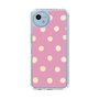 Slim Protection Case［ Watercolor Dots Retro Color - Pink ］