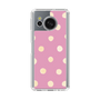 Slim Protection Case［ Watercolor Dots Retro Color - Pink ］